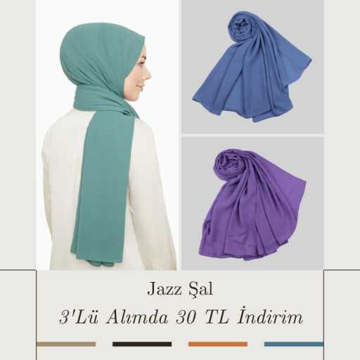 Jazz Şalda 3'Lü Alımda 30 TL İndirim 